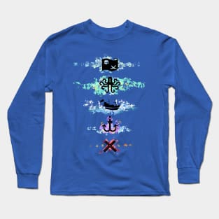 Pirate design Long Sleeve T-Shirt